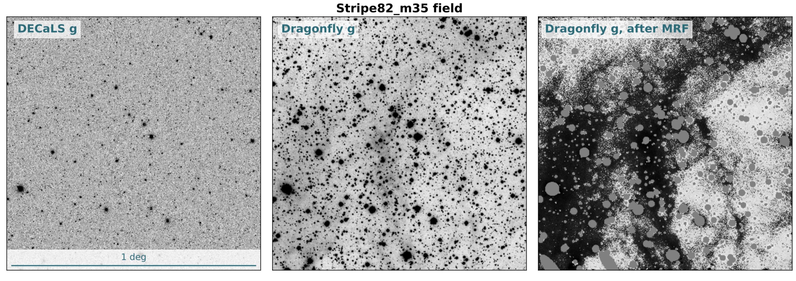 MRF reveals Galactic cirrus clearly in Dragonfly data (Danieli et al. 2019)
