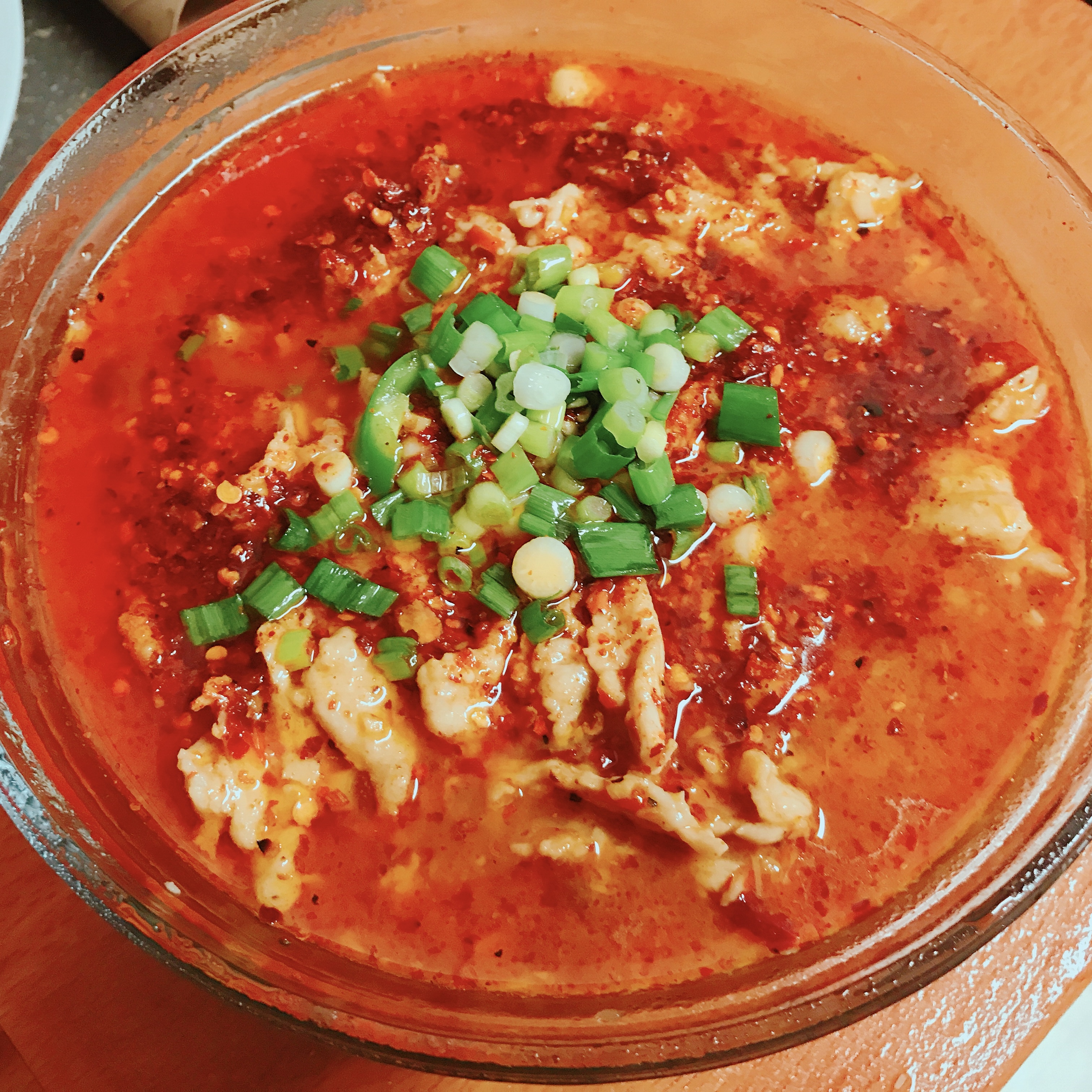 Boiled Pork Slices with Spicy Sauce